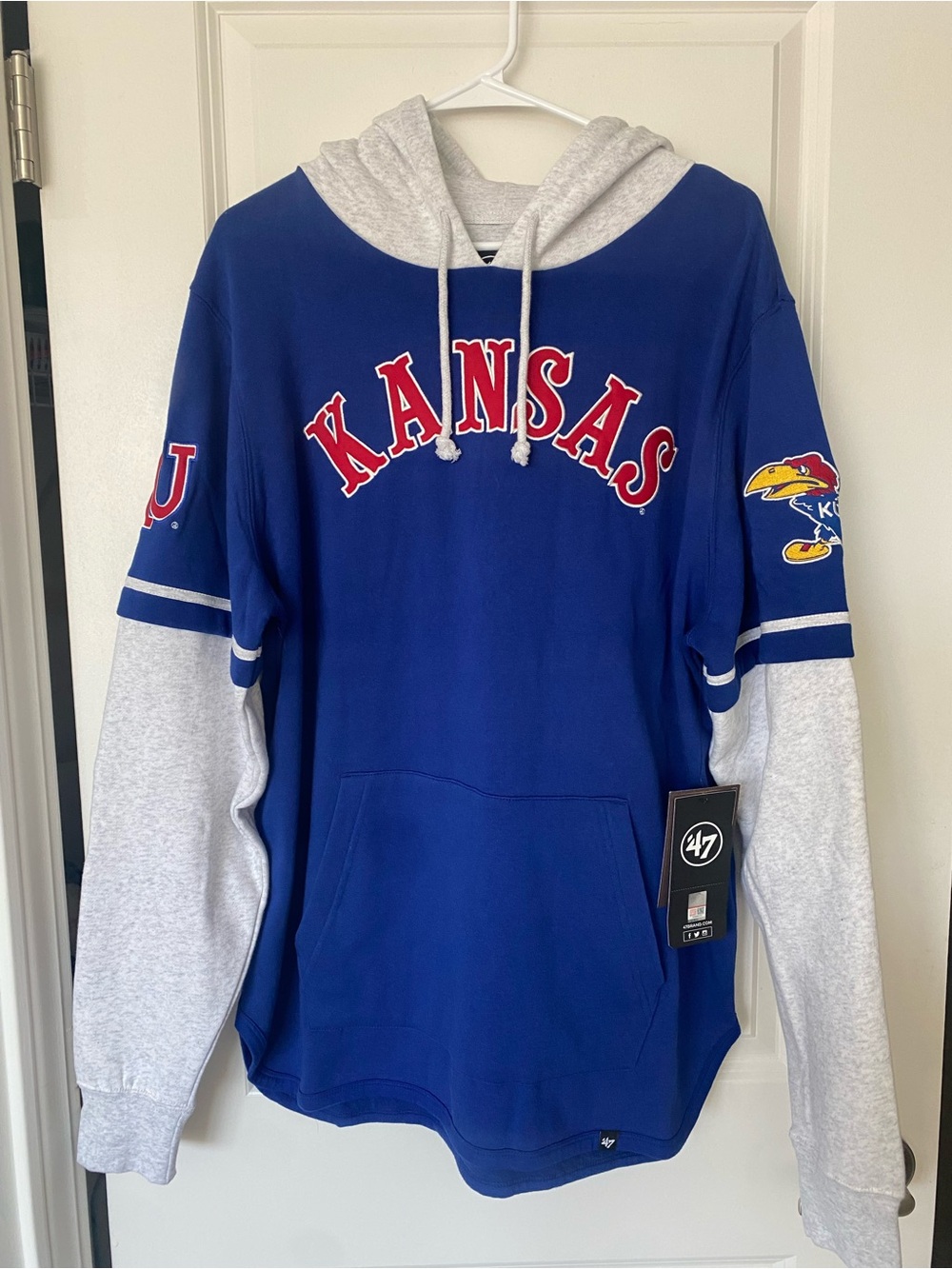 Kansas Jayhawks 47 Brand Hoodie